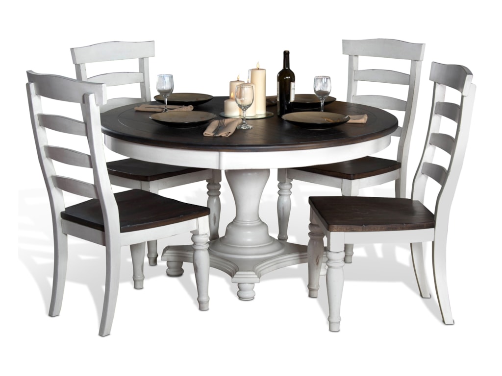 Bourbon County 5 Piece Round Table Chair Set By Sunny Designs At Suburban Furniture Bourbon County 5 Piece Round Table Chair Set By Sunny Designs At Suburban Furniture