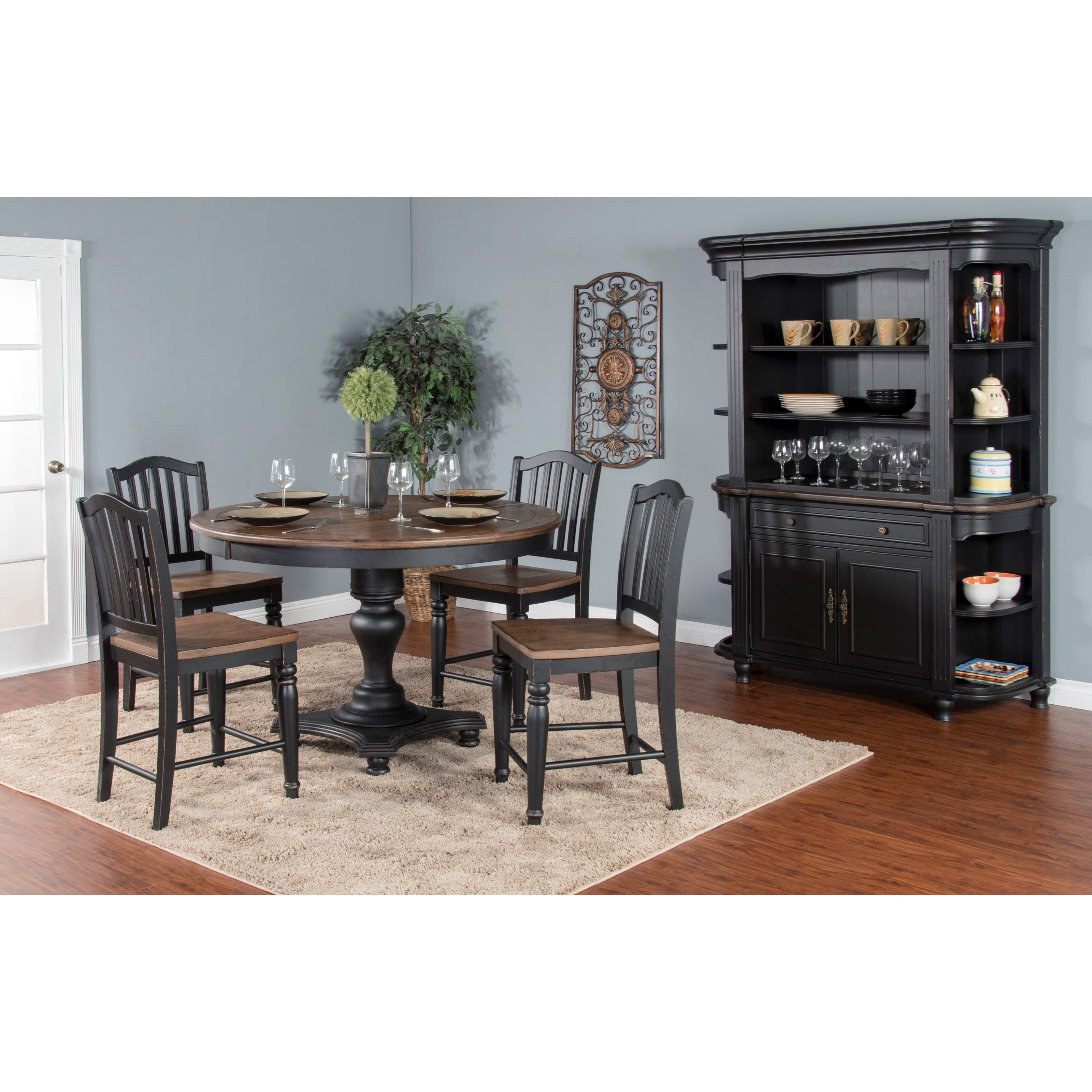 Sunny Designs Bourbon Trail Casual Dining Room Group Fashion