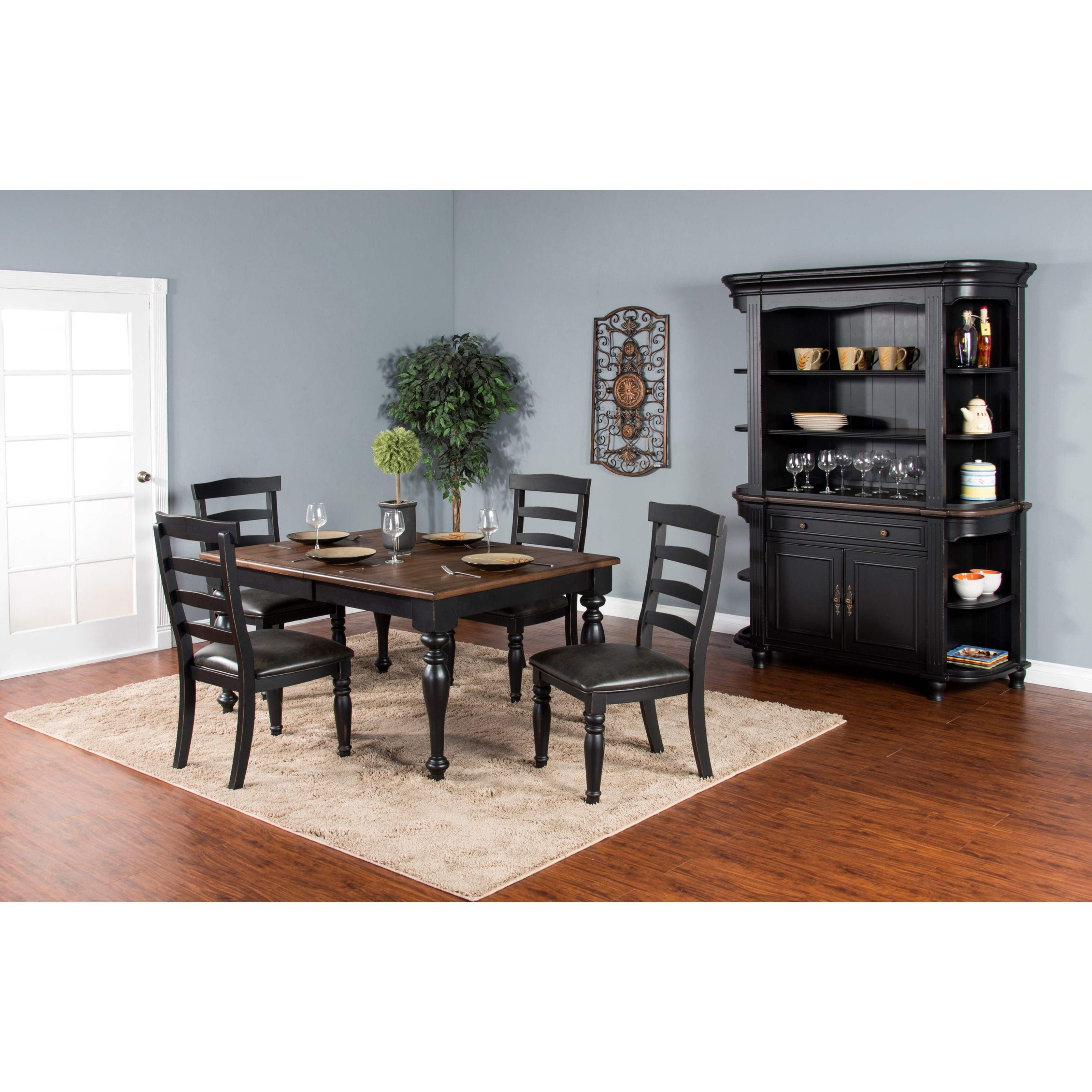 Sunny Designs Bourbon Trail Casual Dining Room Group Home
