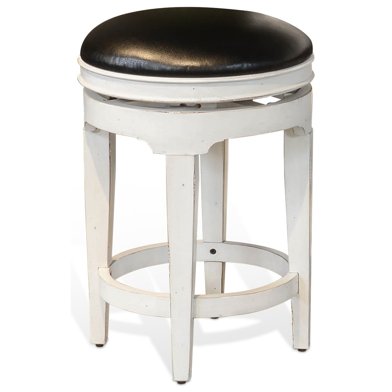 Sunny Designs Carriage House Cottage Swivel Counter Stool With Cushioned Seat Conlin S Furniture Bar Stools