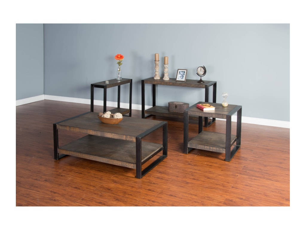 durham distressed pine coffee table with industrial metal frame durham distressed pine coffee table with industrial metal frame