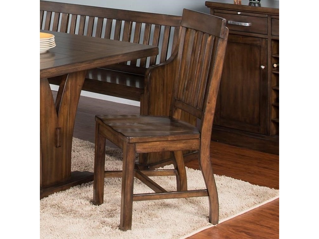 Vfm Signature Lancaster Mission Slatback Chair Virginia Furniture Lancaster Mission Slatback Chair By Vfm Signature