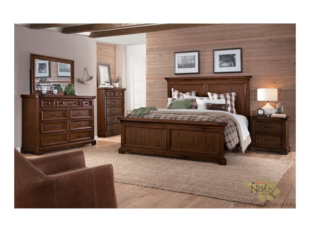 Sunny Designs Mossy Oak Nativ LivingDresser Mirror