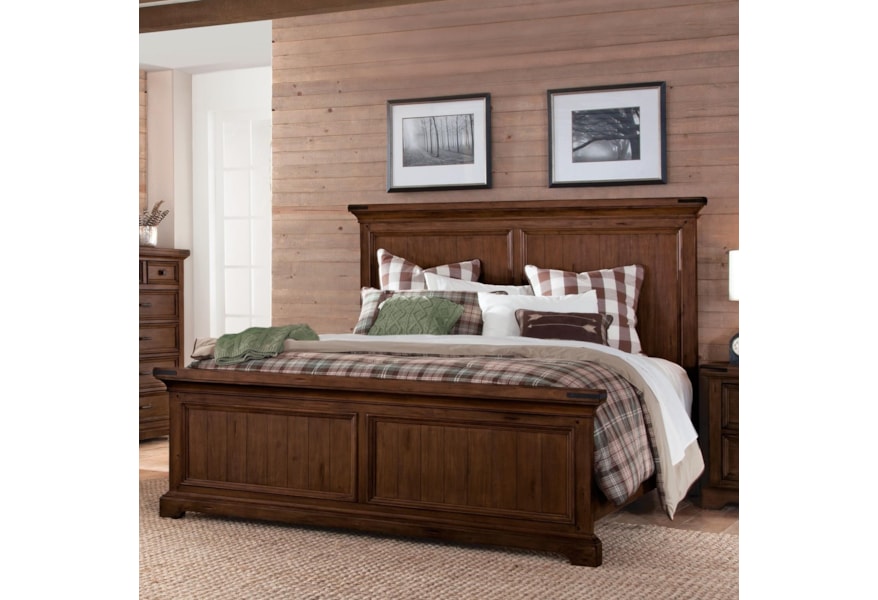 Sunny Designs Mossy Oak Nativ Living 2332kw Q Rustic Queen Panel
