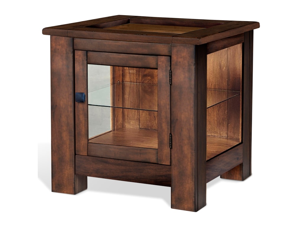 Sunny Designs Mossy Oak Nativ LivingCurio End Table