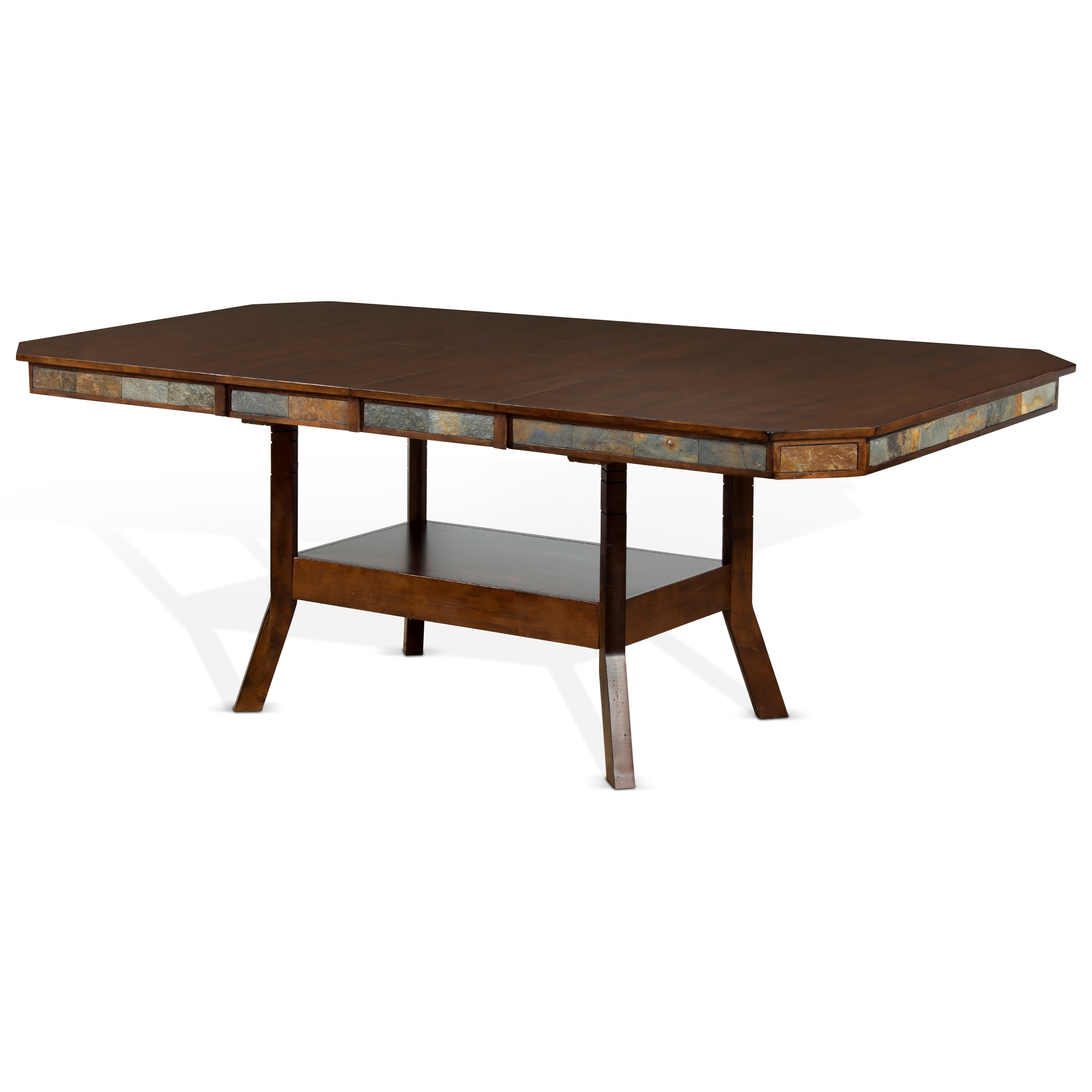 Sunny Designs Santa Fe 2 Adjustable Height Dining Table With 2