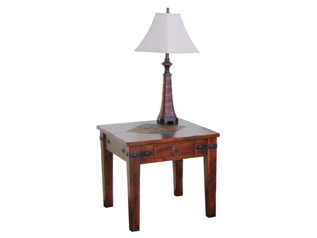 Sunny Designs Santa Fe1 Drawer End Table