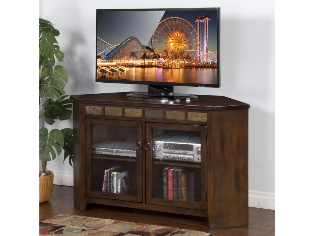 Sunny Designs Santa Fe 3399dc Traditional 55 Inch Corner Tv Console Santa Fe Traditional 55 Inch Corner Tv Console By Sunny Designs