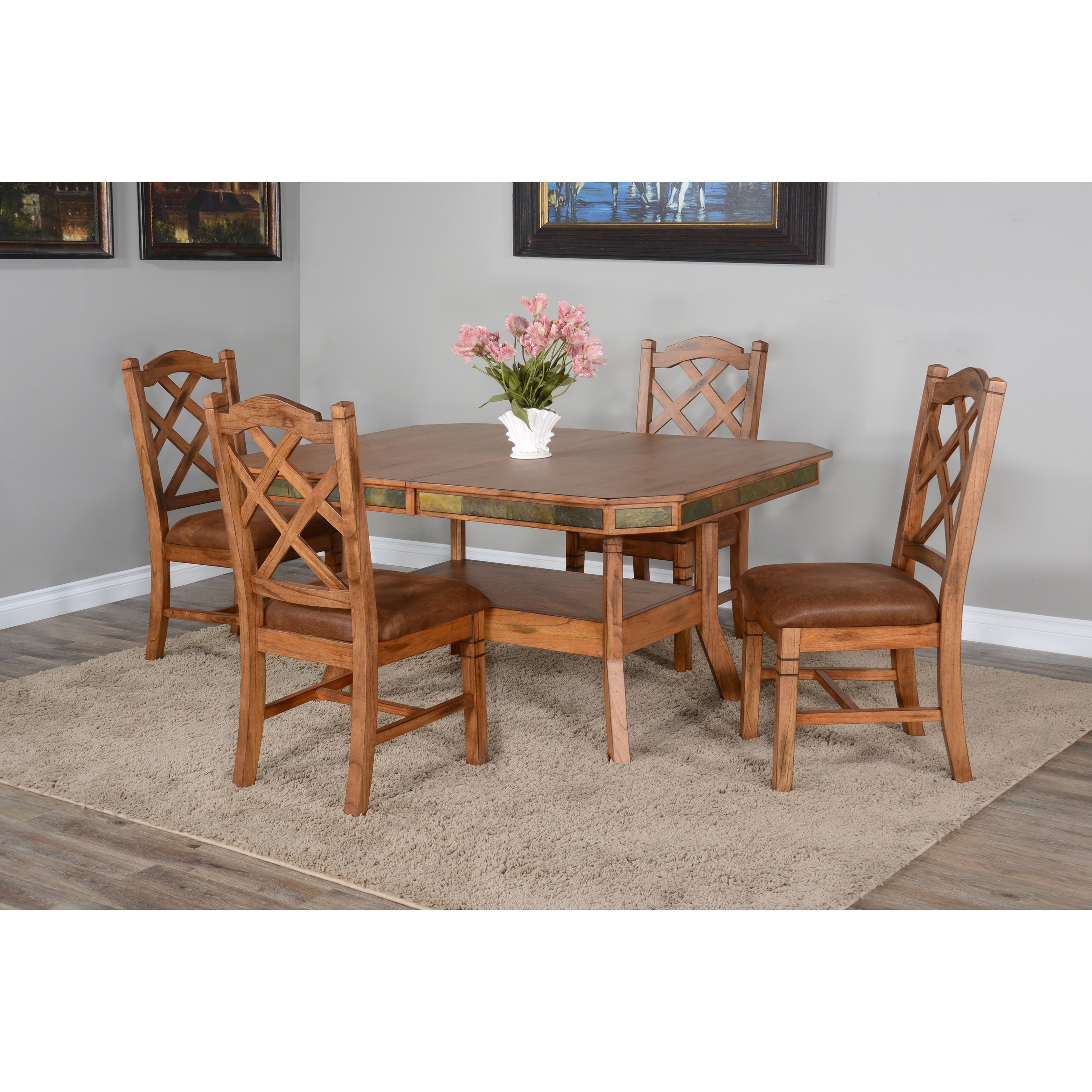 Dual Height Dining Table W 2 Butterfly Leaves Sadler S Home
