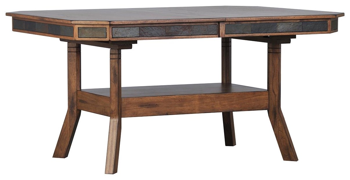 Dual Height Dining Table W 2 Butterfly Leaves Sadler S Home