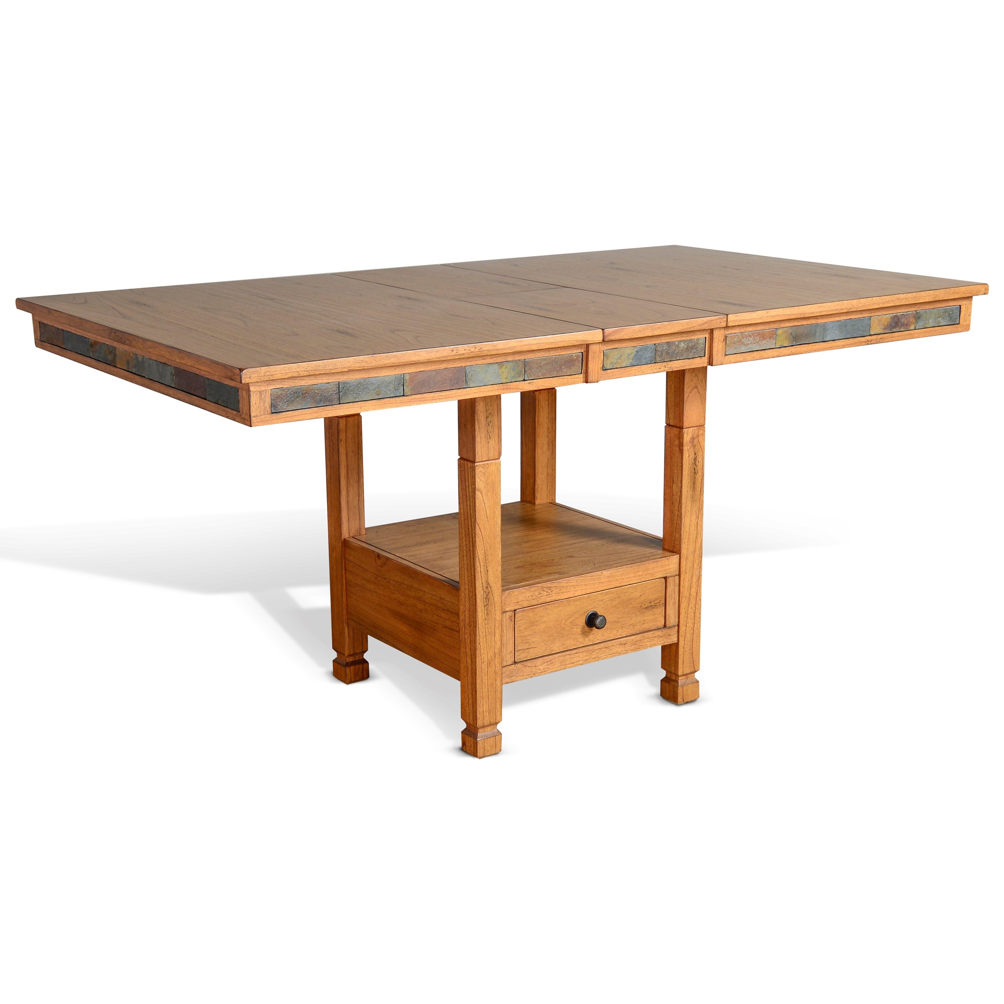 Sunny Designs Sedona 2 Adjustable Butterfly Dining Table With