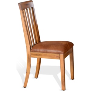 Sunny Designs Sedona 2 1424ro2 Ct Slatback Chair With Cushion Seat Home Furnishings Direct Dining Side Chairs