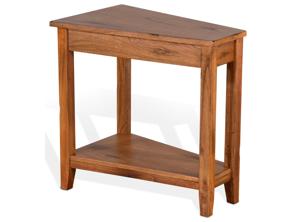 Sunny Designs Sedona 2 2226ro2 Wedge Chair Side Table John