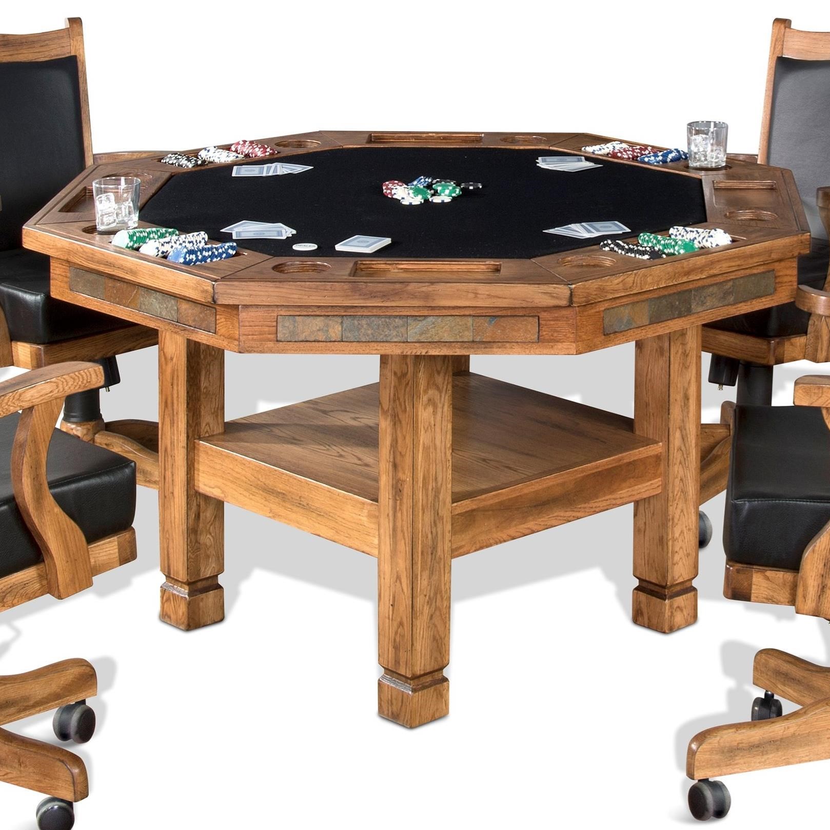 Sunny Designs Sedona 1005ro Reversible Top Game Dining Table