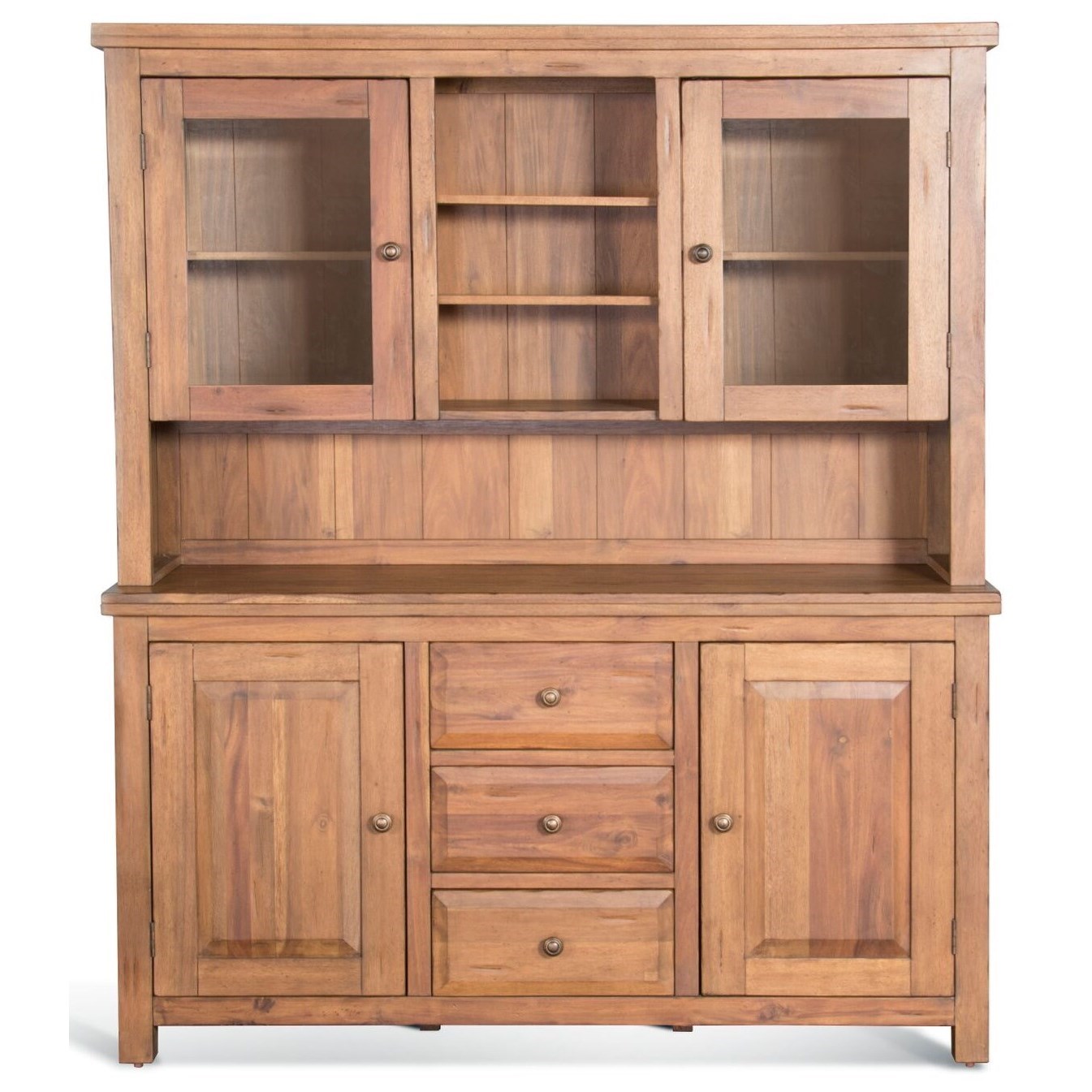 Sunny Designs Sierra 2428dl Casual Style Buffet And Hutch John V