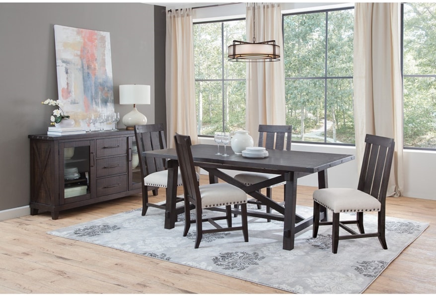 Sunny Designs Vivi 5 Piece Dining Set With Slat Back Chairs Morris Home Dining 5 Piece Sets Sunny Designs Vivi 5 Piece Dining Set With Slat Back Chairs Morris Home Dining 5 Piece Sets