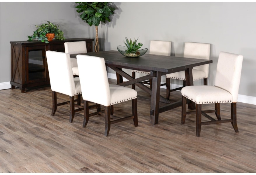 Sunny Designs Vivi Rustic Dining Table With Leaf Morris Home Dining Tables Sunny Designs Vivi Rustic Dining Table With Leaf Morris Home Dining Tables