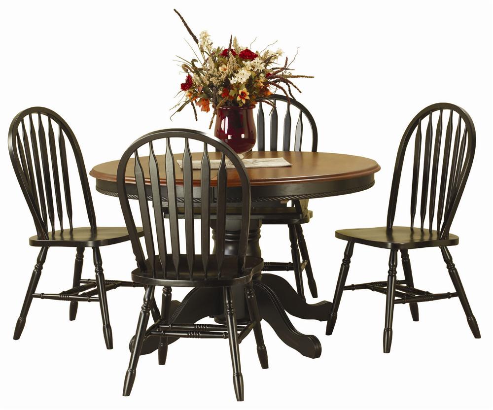 Sunset Trading Co Sunset Selections Single Pedestal Dining Table
