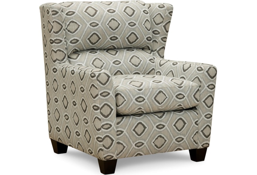 Superstyle 14 Accent Chair With Subtle Wing Back Jordan S Home Furnishings Upholstered Chairs
