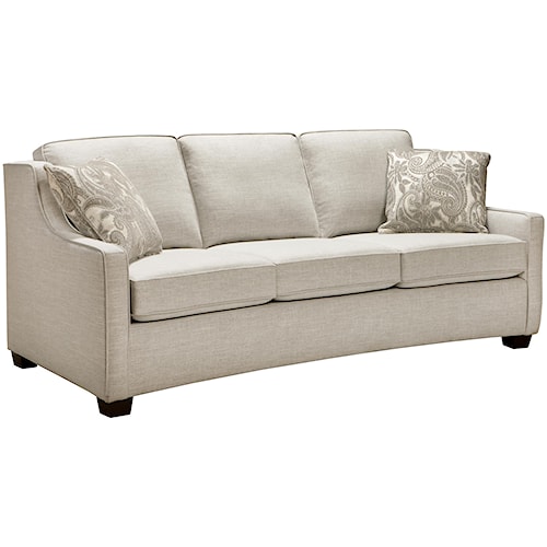 Superstyle 9670 Condo Sized Sofa With Two Seats Jordan S Home Superstyle 9670 Condo Sized Sofa With Two Seats
