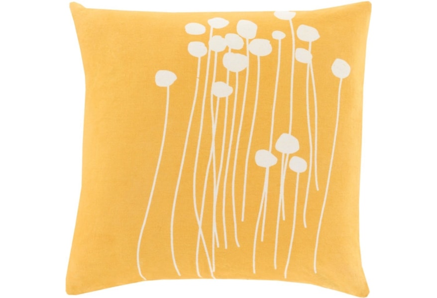 Surya Abo Lja004 2222d 22 X 22 X 5 Pillow Kit Coconis Furniture Mattress 1st Throw Pillows