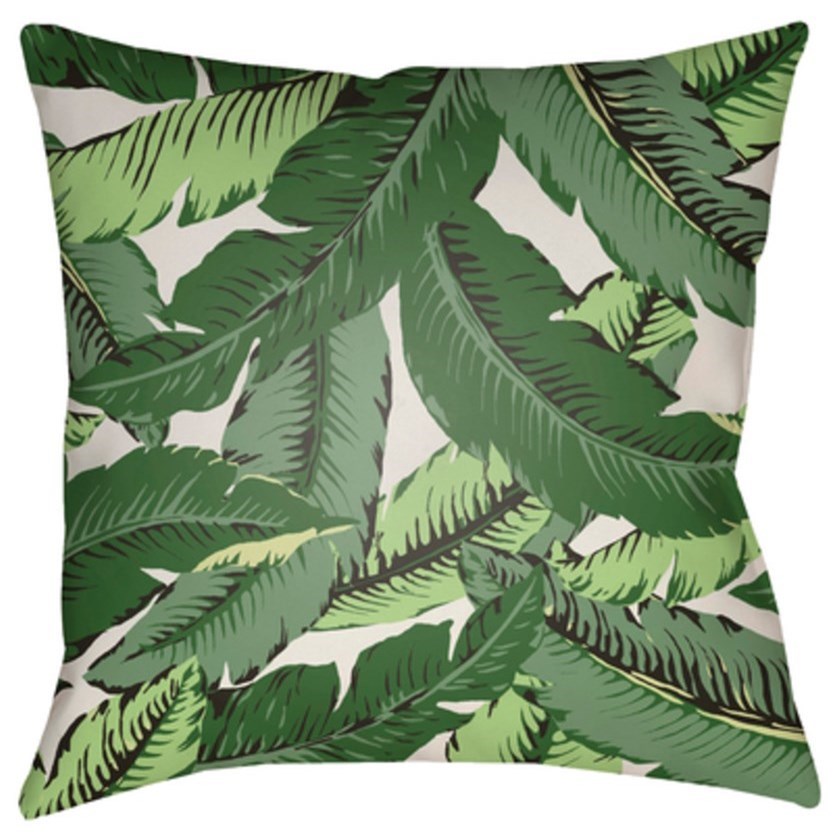 banana leaf pillows