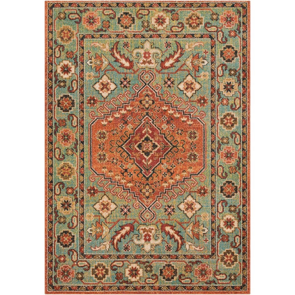 Surya Masala Market Runner 2 7 x 7 3 Brown MMT2315-2773