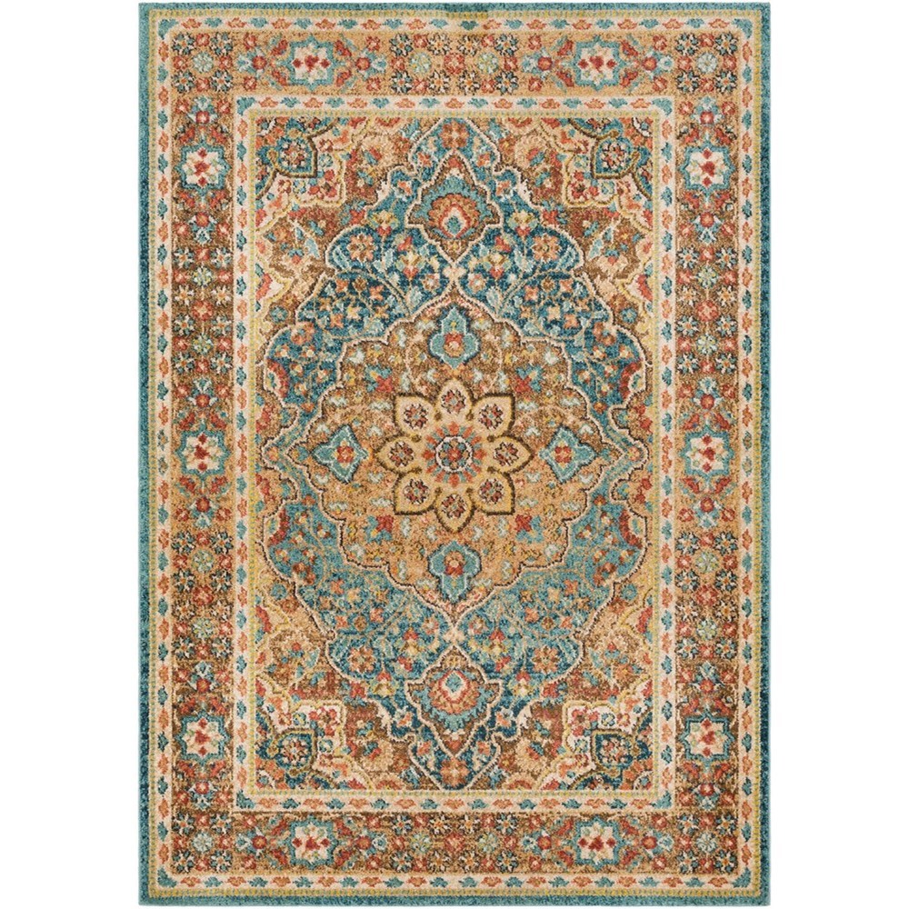 Surya Masala Market Runner 2 7 x 7 3 Brown MMT2315-2773