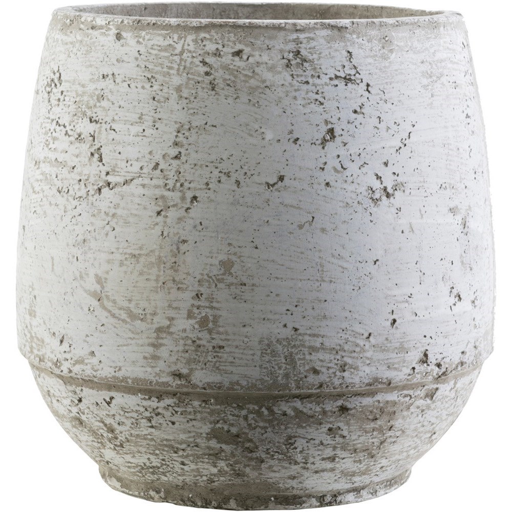 Surya Rome Rmr251 S Cement Flower Pot Hudson S Furniture Planters Pots