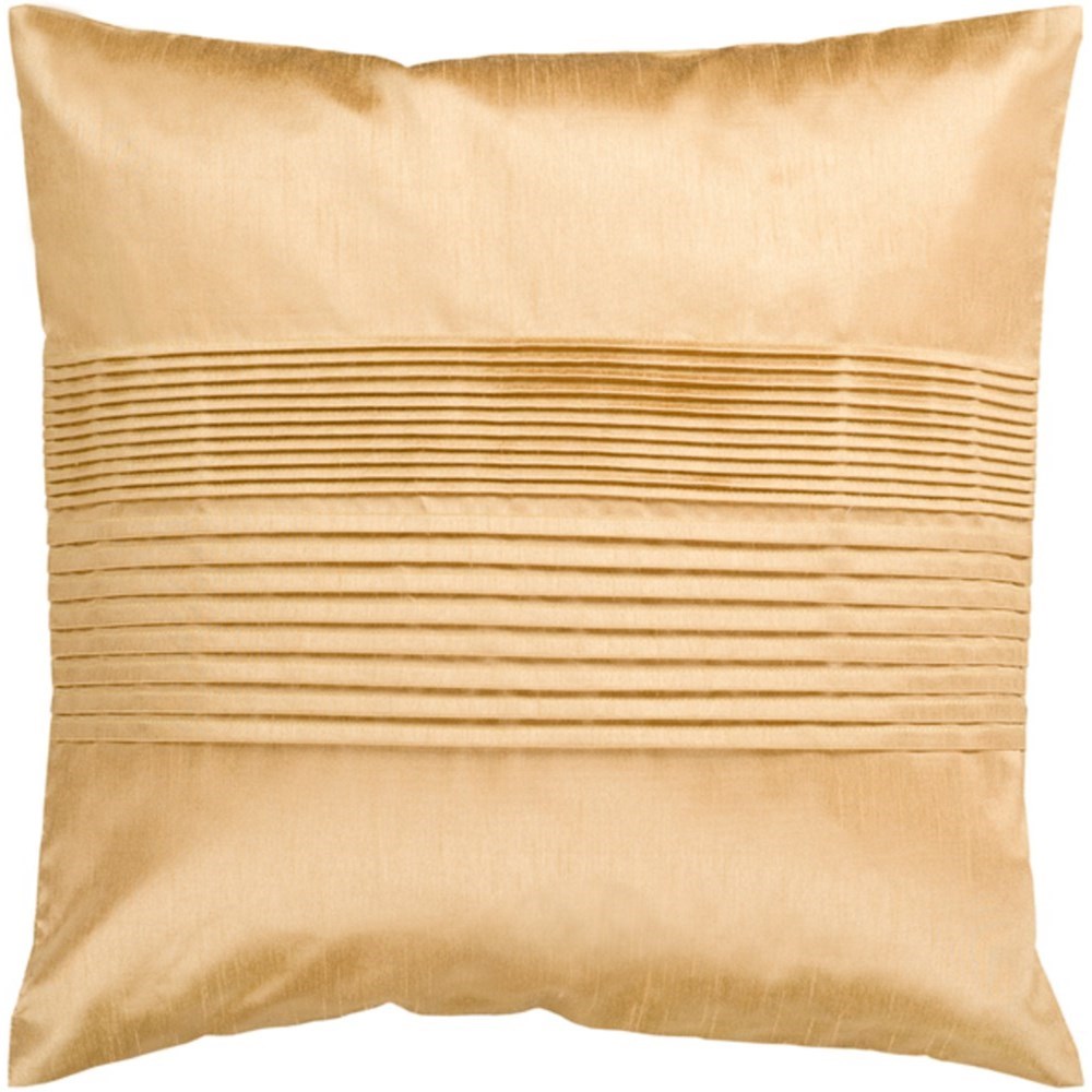Surya Solid Pleated 18 X 18 X 4 Pillow Kit Rotmans Throw Pillows