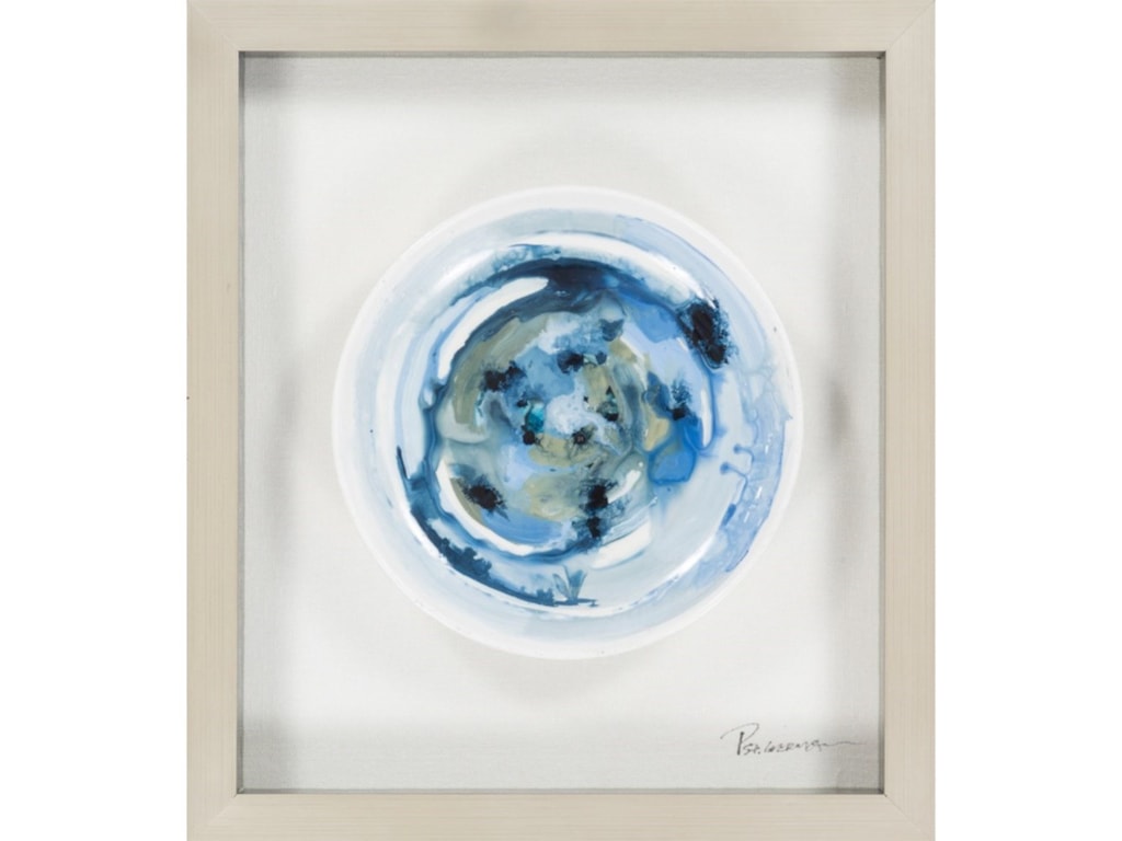 9596 Wall Decor Ste 7000 Framed Blue Ceramic Plate Becker 9596 Wall Decor Ste 7000 Framed Blue Ceramic Plate Becker