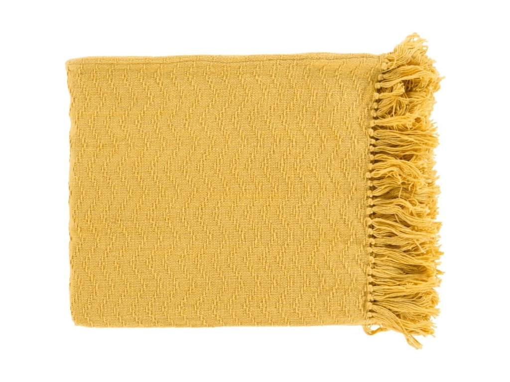 Surya Thelma Bright Yellow Throw Blanket Wayside Furniture Blankets Throws Surya Thelma Bright Yellow Throw Blanket Wayside Furniture Blankets Throws