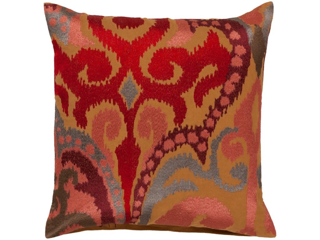 Surya Ara 22 X 5 Down Throw Pillow Royal Furniture Surya Ara22 X 22 5 Down Throw Pillow
