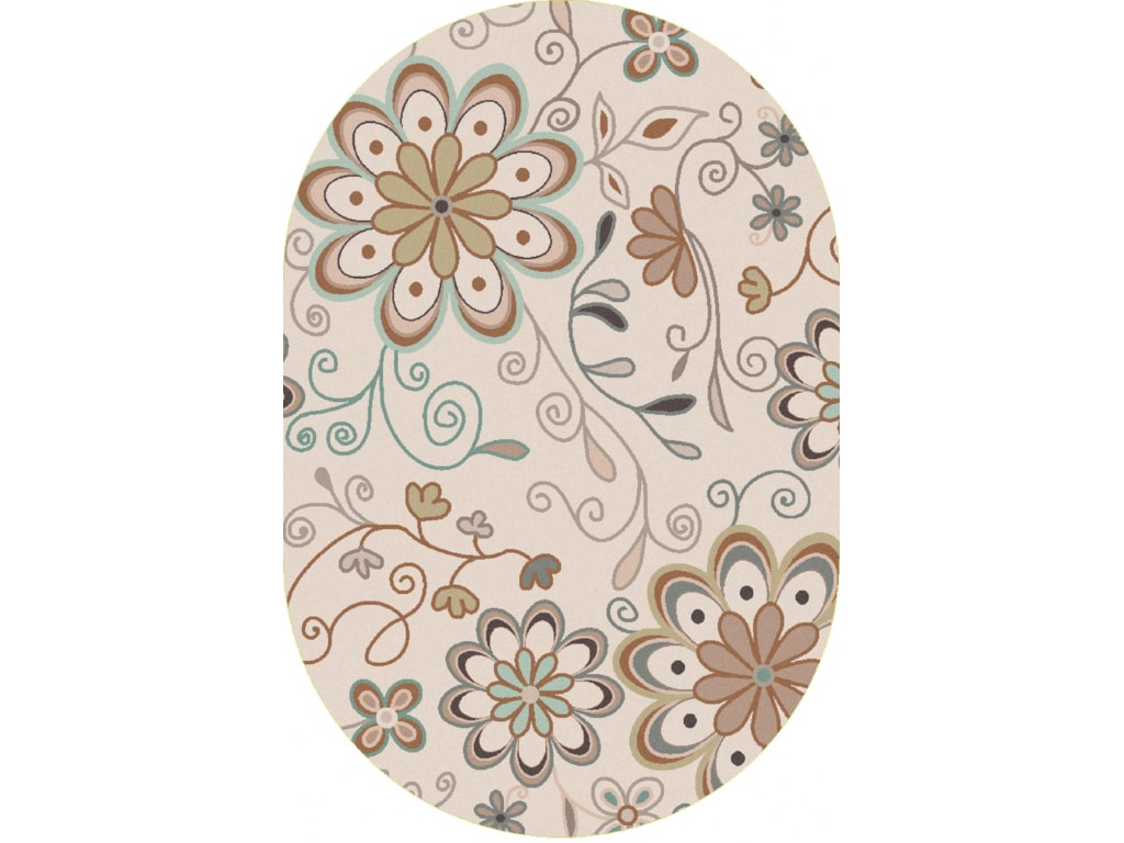 Surya Athena6' x 9' Oval