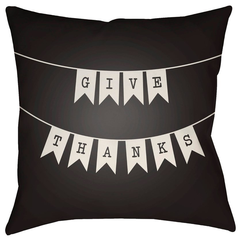 Surya Banner 20 X 20 X 4 Polyester Throw Pillow Wayside Furniture Throw Pillows