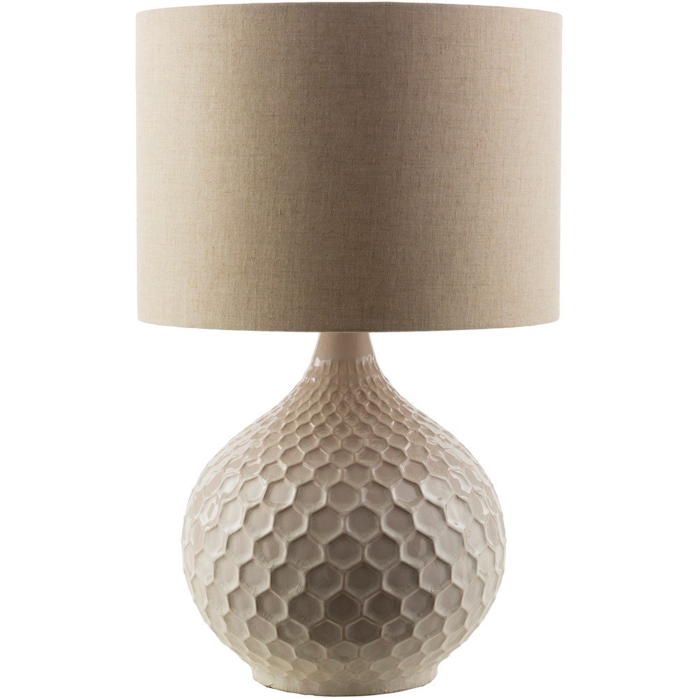 cream color table lamps