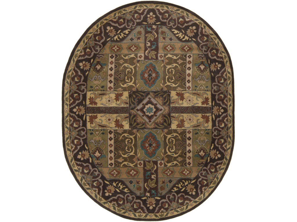 Surya Caesar6' x 9' Oval