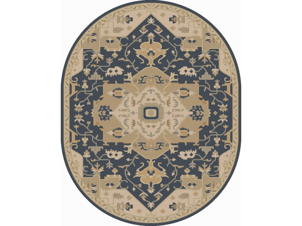 Surya Caesar6' x 9' Oval