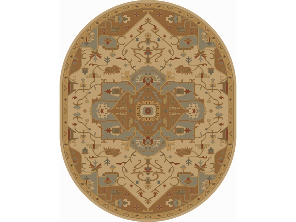 Surya Caesar6' x 9' Oval