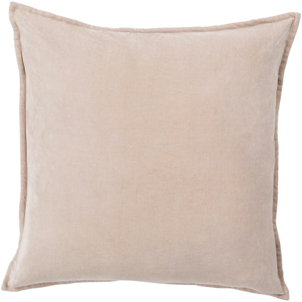 Surya Cotton Velvet Cv005 2222d 22 X 22 X 5 Down Throw Pillow