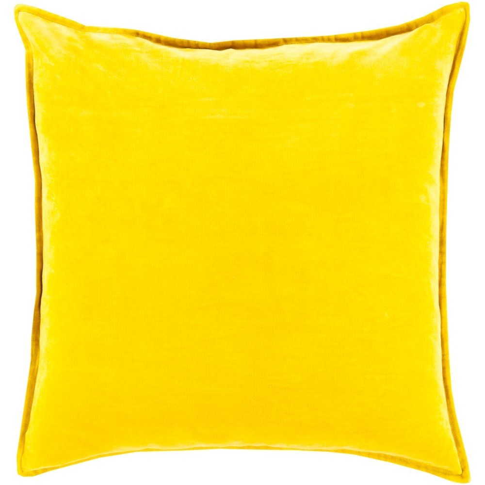 Surya Cotton Velvet Cv020 2020d 20 X 20 X 4 Down Throw Pillow