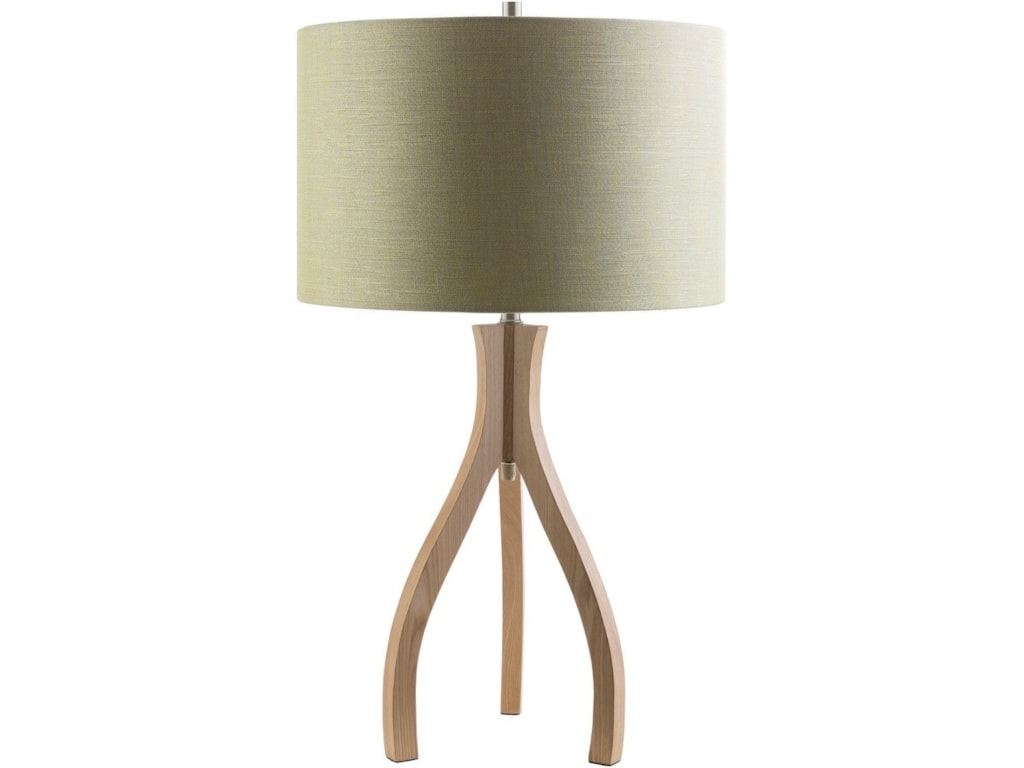 Surya Duxbury Dxb770 Tbl Natural Wood Contemporary Table Lamp John Surya Duxburynatural Wood Contemporary Table Lamp