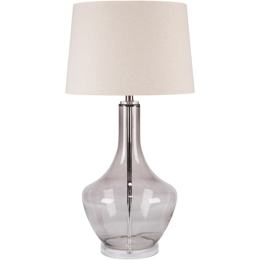 Surya Easton Enlp 002 Transparent Smoke Coastal Table Lamp