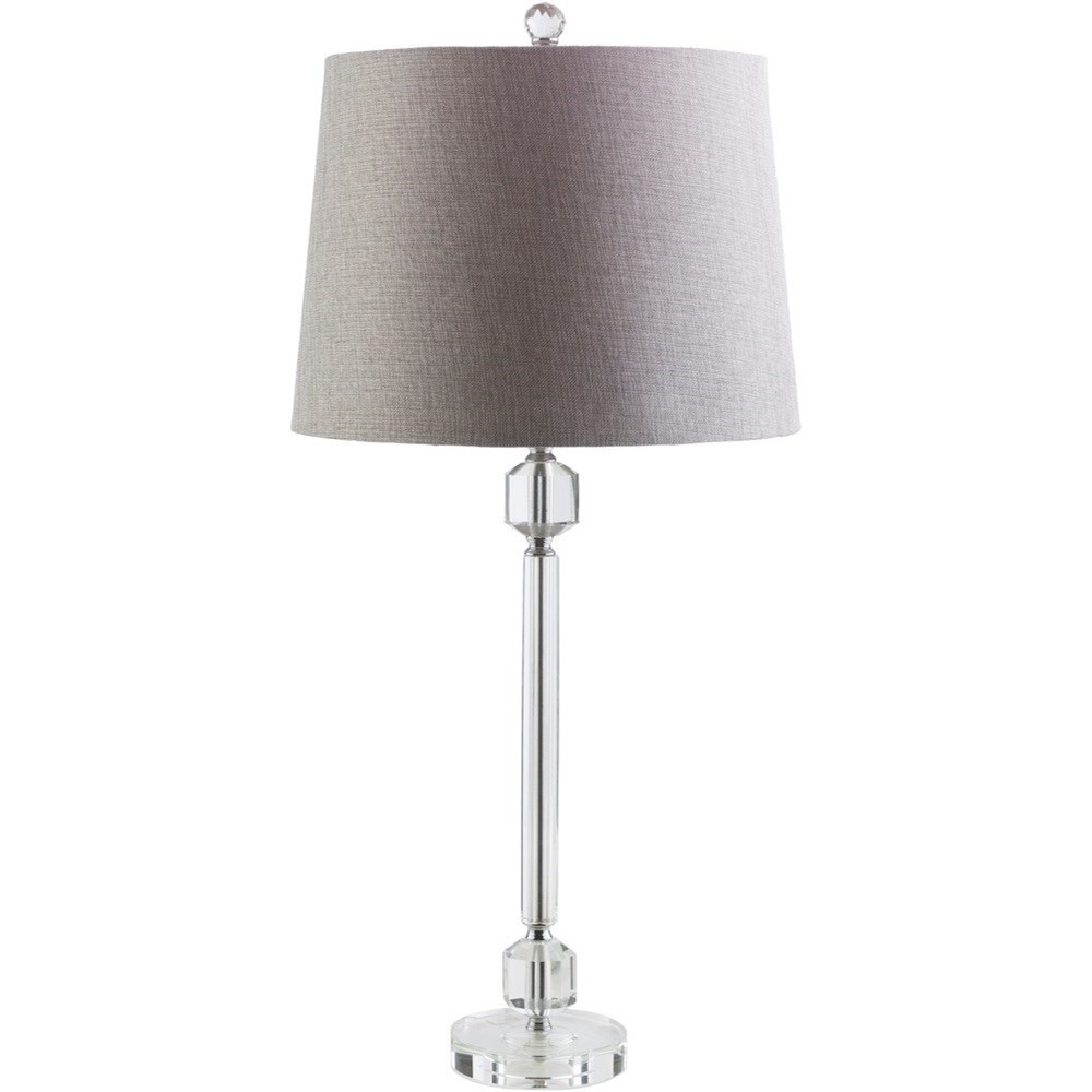 Surya Ellis Transparent Glam Table Lamp Prime Brothers Furniture
