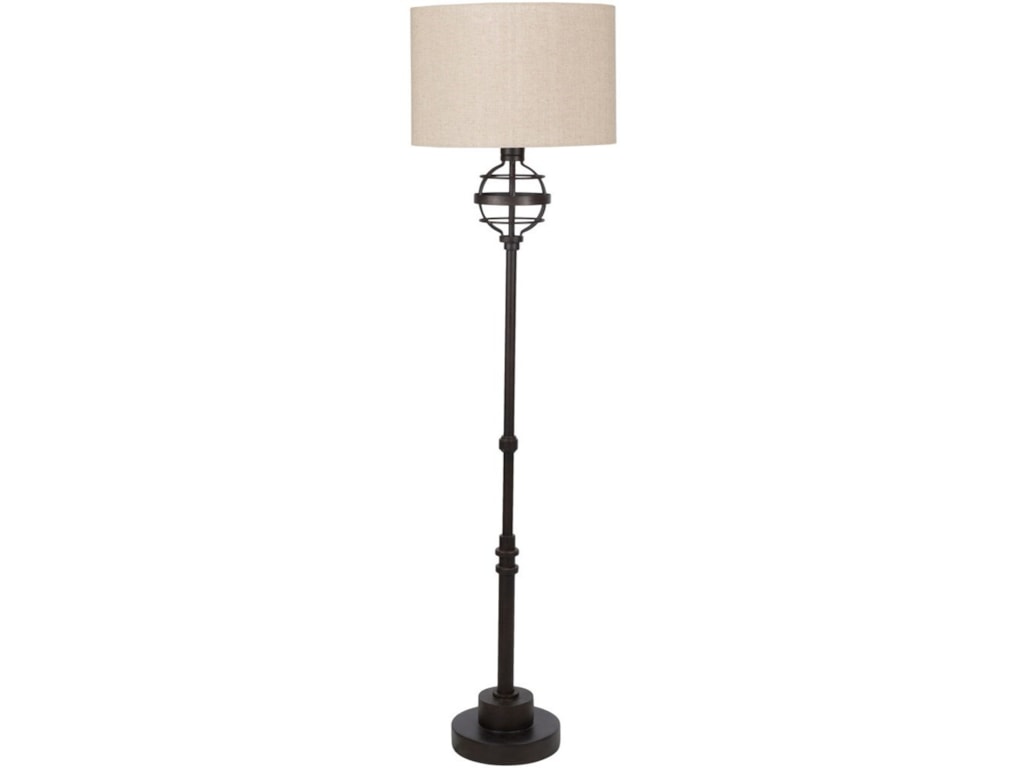 Surya Gage Gge100 Flr Rustic Floor Lamp Dunk Bright Furniture Gage Rustic Floor Lamp By Surya