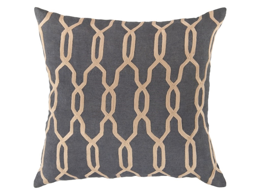 Surya Gates Com001 2222d 22 X 5 Down Throw Pillow Dunk Gates 22 X 5 Down Throw Pillow By Surya