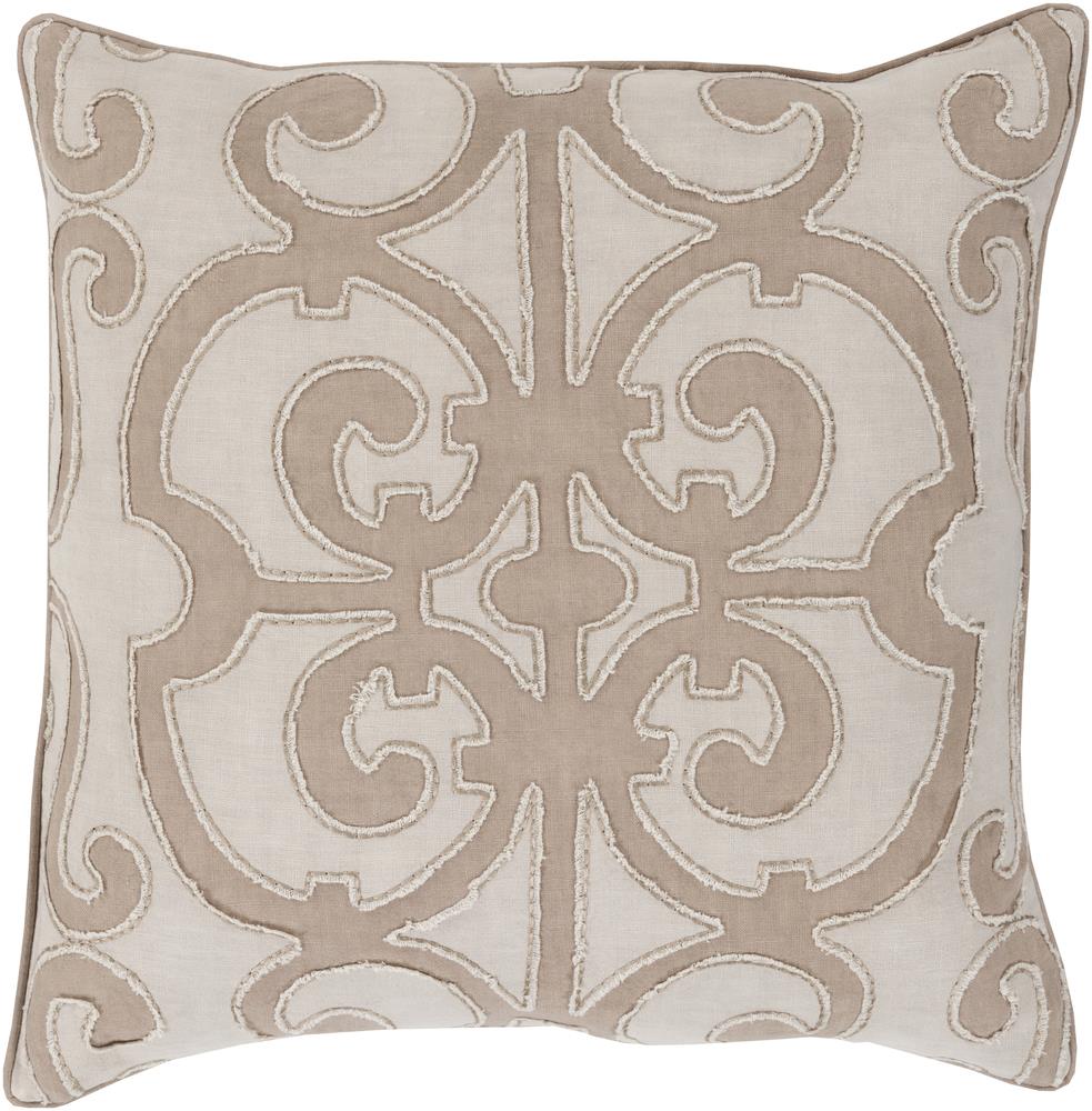 Surya Pillows Al005 2222p 22 X 22 Decorative Pillow Hudson S