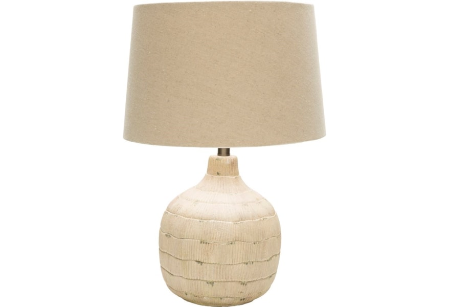 9596 Tierra Tir100 Tbl Antique Rustic Table Lamp Becker Furniture Table Lamps