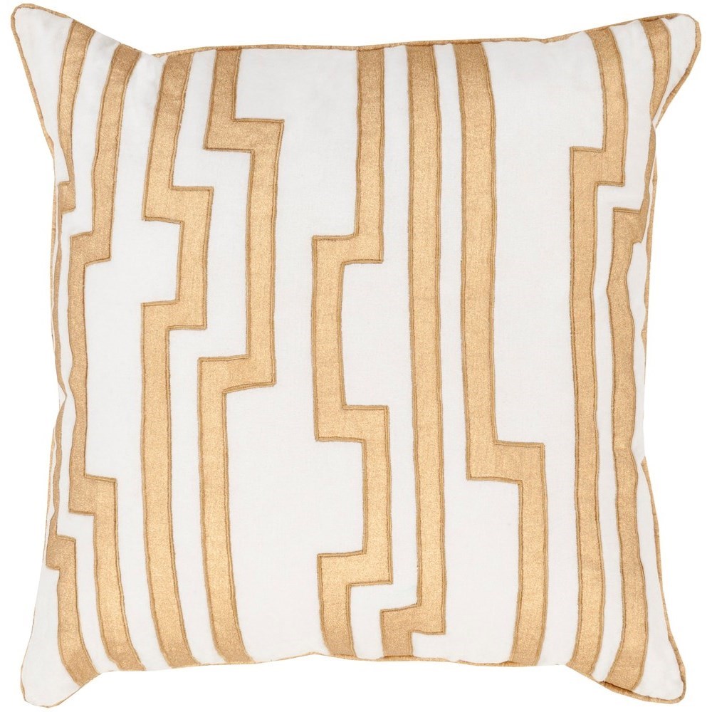 Surya Velocity Cov003 1818d 18 X 18 X 4 Down Throw Pillow