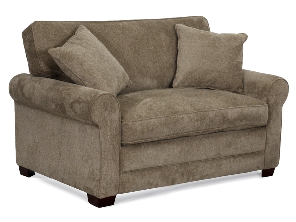 Synergy Home Furnishings 1021 Twin Sleeper Sofa With Rolled Arms Synergy Home Furnishings 1021twin Sleeper Sofa